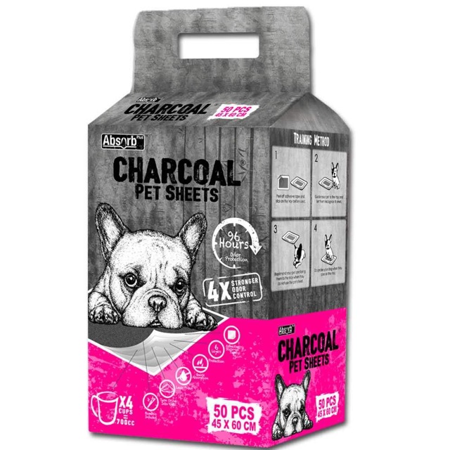 Tả lót than hoạt tính Charcoal Antibacterial