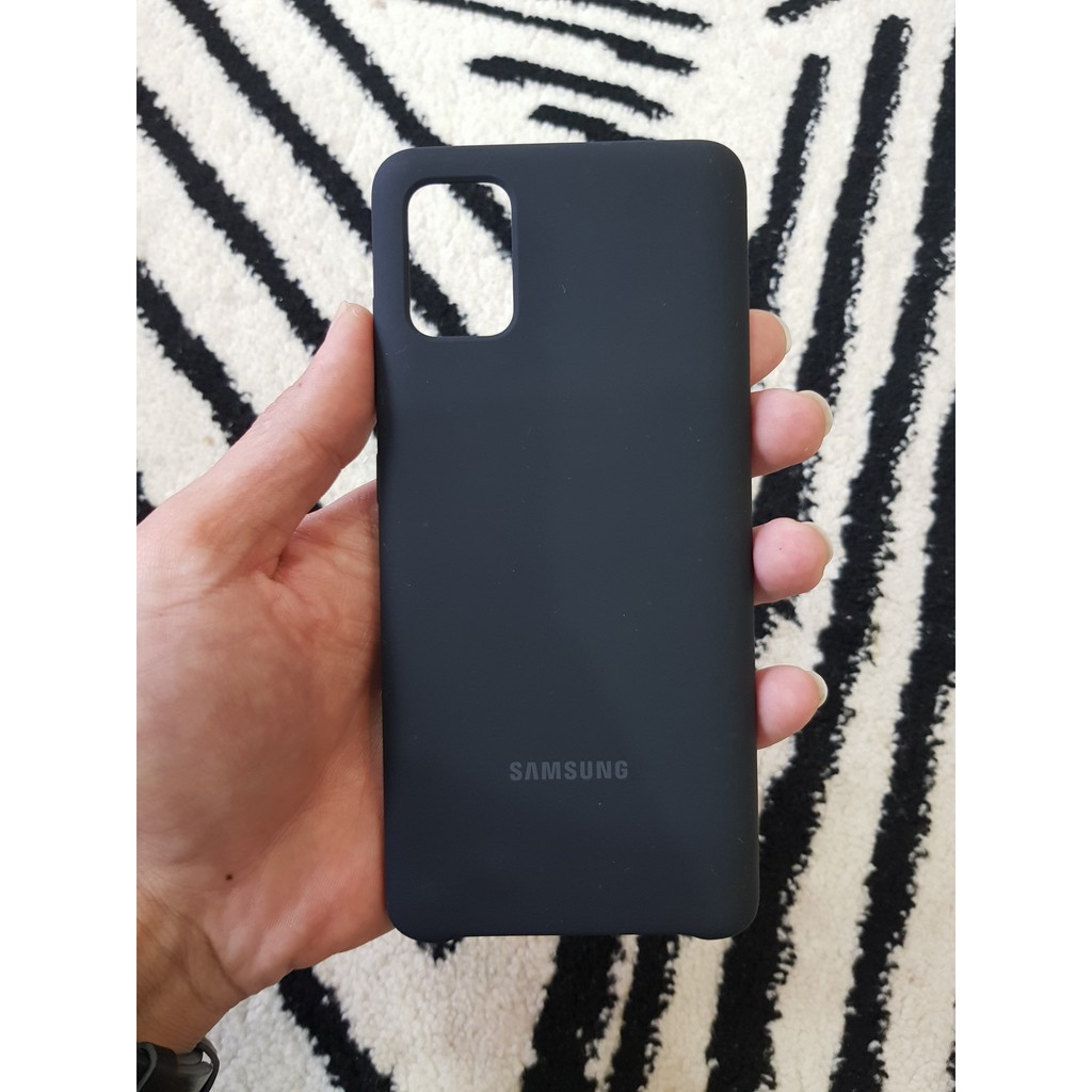Ốp Lưng Silicone Samsung Galaxy A51 Chính Hãng