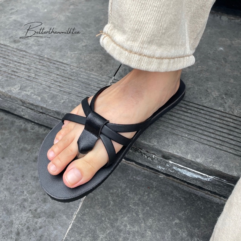 [No.42] Dép sandals quai nữ chéo nữ tính