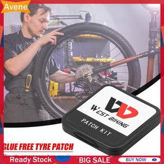 Avene✾Bộ 6 Miếng Vá Lốp Xe Đạp Tiện Lợi Chất Lượng Cao