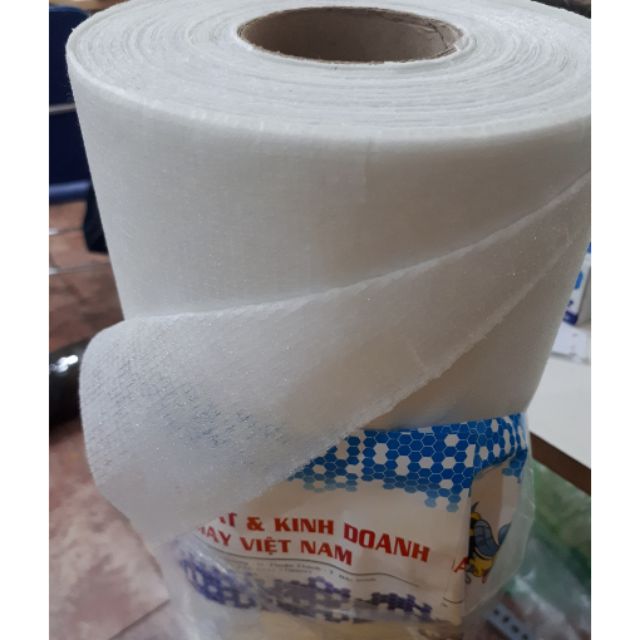 Keo mếch giấy trắng.