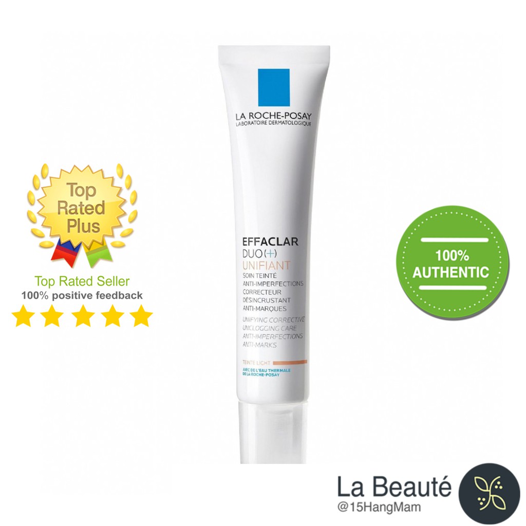 La Roche-Posay Duo+ Unifiant - Kem Giảm Mụn Che Khuyết Điểm 40ml