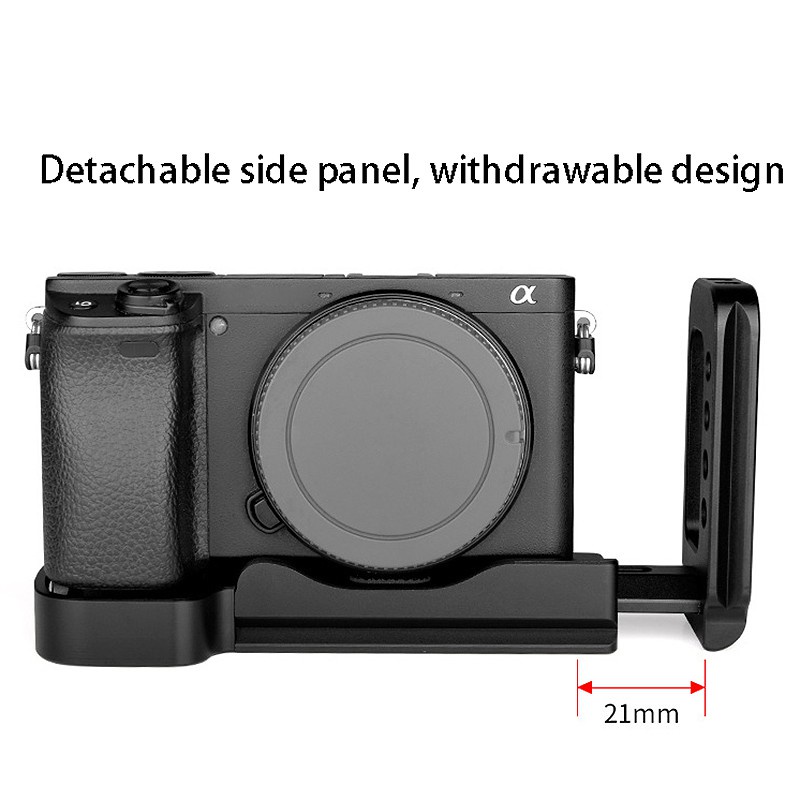 A6 Series L-Type Quick Release Plate for Sony A6000 A6100 Camera