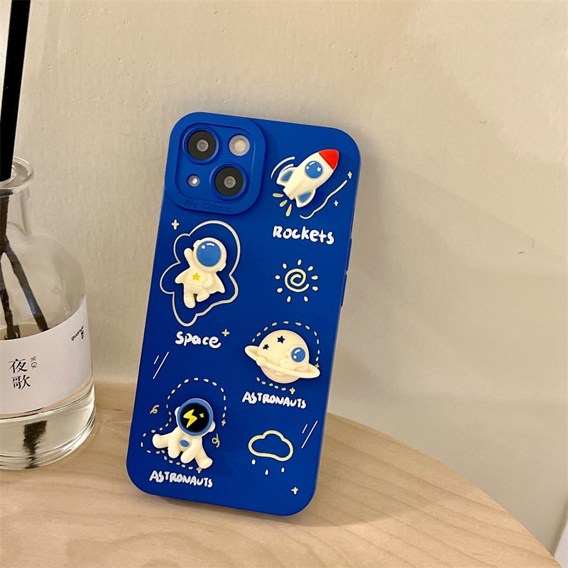 Ốp Điện Thoại Hình Phi Hành Gia Cho Xiaomi Mi 11 Lite 10T 11T Redmi 10C 9T 9A Note 12 11 10 9 Pro 9S 10S Poco X3