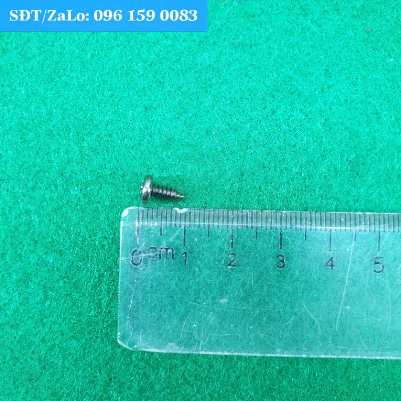 Ốc vít loa, mạch loa dài 1cm Cao Cấp ( giá 4 chiếc )