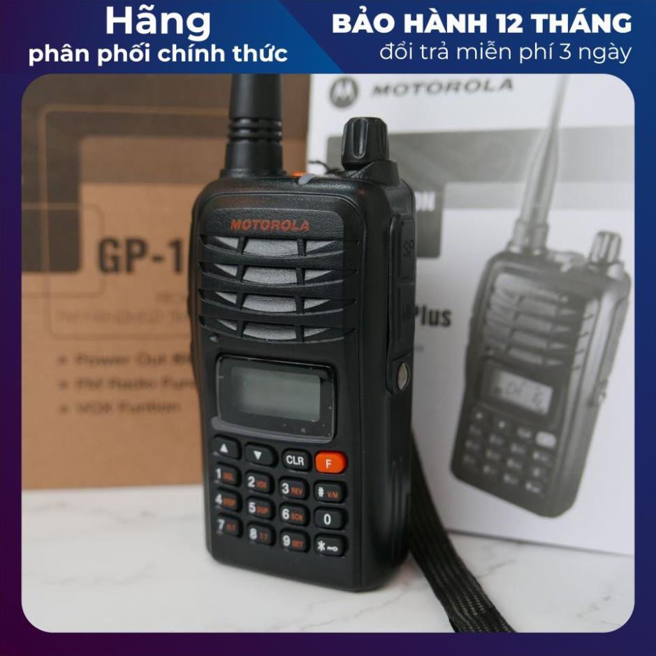 Bộ đàm cầm tay ⚡ Bộ đàm Motorola GP1300 Plus ⚡ Hàng chuẩn cao cấp âm thanh cực nét