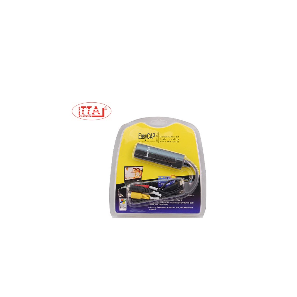 Dây USB EASYCAP lưu lại hình Video vào máy tính
