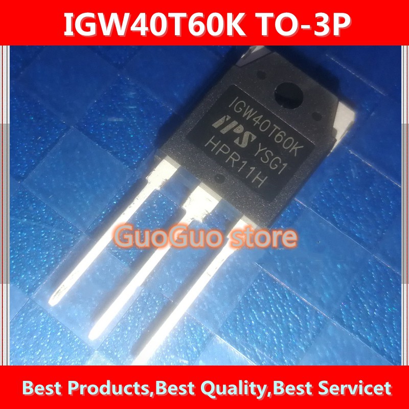 TO-3P 2 chiếc IGW40T60 IGW40T60K 40T60 TO3P 40A 600V Biến tần hàn hine IGBT Transistor Mới pxa