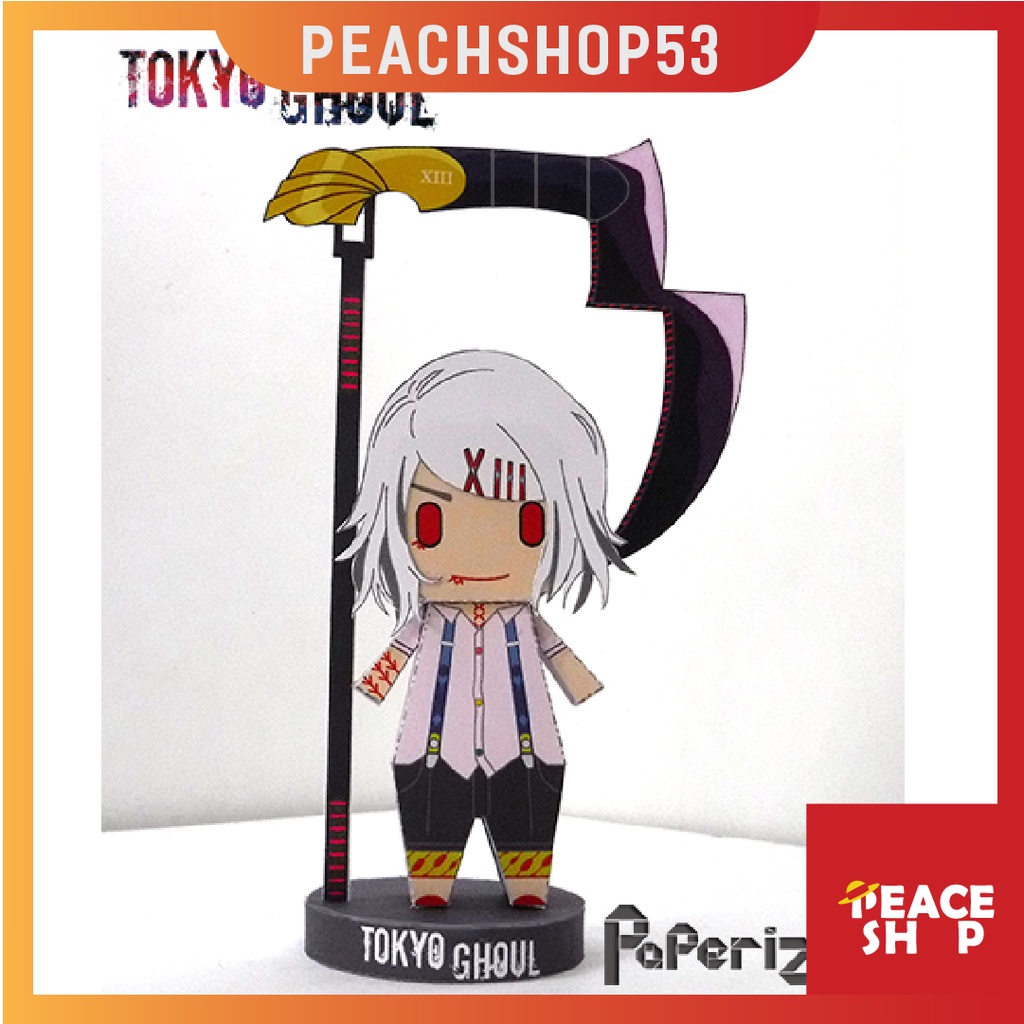 Mô hình giấy Anime Chibi Juuzou Suzuya  - Tokyo Ghoul OS26