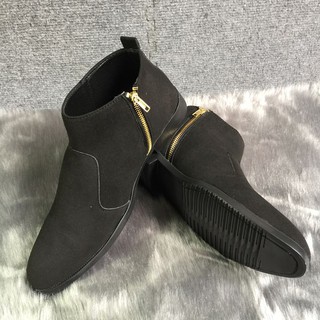 Giày Boot Chelsea Kéo Khóa