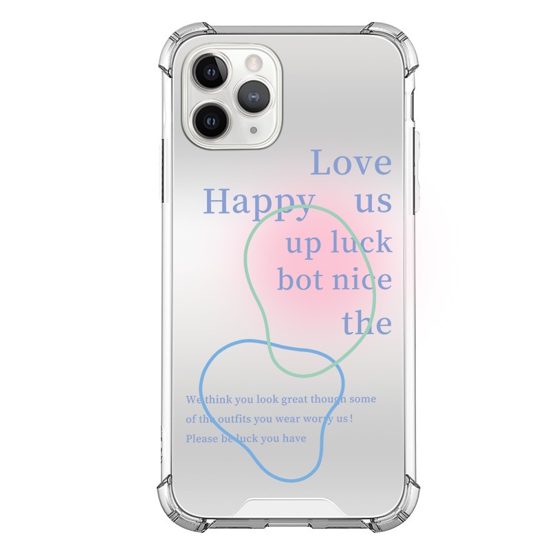 Ốp lưng iphone Ốp Điện Thoại Mặt Gương Trang Điểm Chống Sốc Cho Apple iPhone6/7/8Plus 14proMax XR 11/12 Pro 13Pro Max Dinuo case