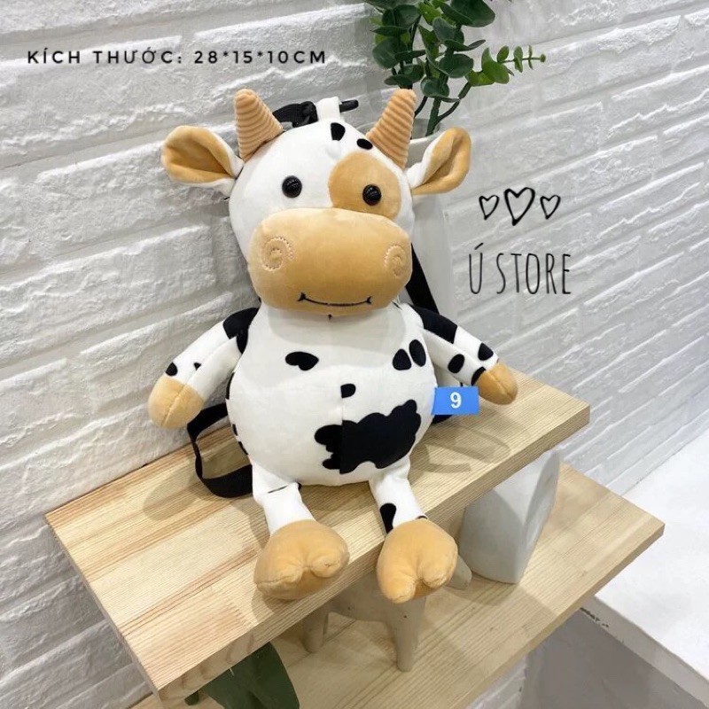 Túi đeo chéo bò sữa bông | BigBuy360 - bigbuy360.vn