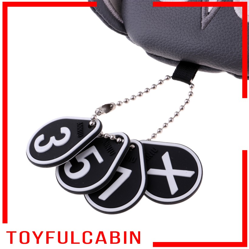 Vỏ Bọc Đầu Gậy Đánh Golf Bằng Gỗ In Họa Tiết Chú Chó Dễ Thương