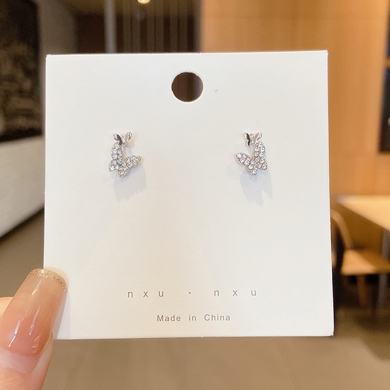 Bông tai ngọc trai nhỏ đơn giản và đơn giản thời trang mùa hè Hàn Quốc mới cho nữ