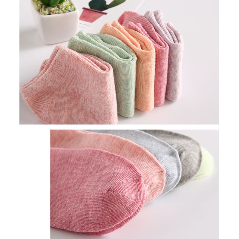 Tất cổ thấp nữ hàng xuất Nhật vớ cotton ngắn màu trơn phong cách vintage mẫu mới nhất dành cho giới trẻ HANASO TN037