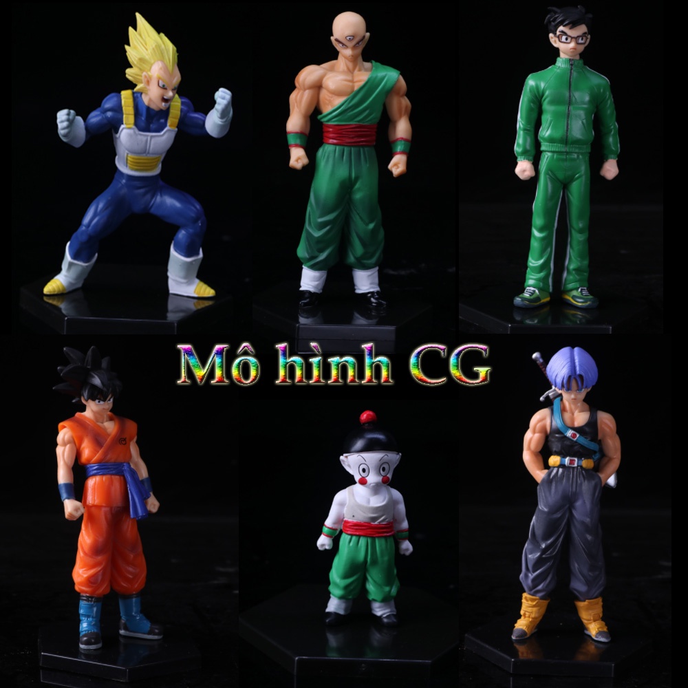 Tổng hợp mô hình nhân vật trong truyện Dragon Ball và Dragon ball Supper (13-17cm)