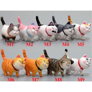 [ Rẻ Vô Địch ] Mô Hình 9 Con Mèo Mini Siêu Cute