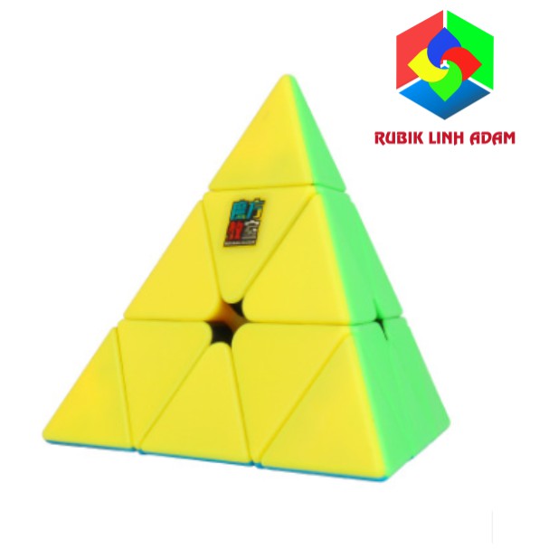 Rubik tam giác Meilong Pyraminx Đen/Stickerless
