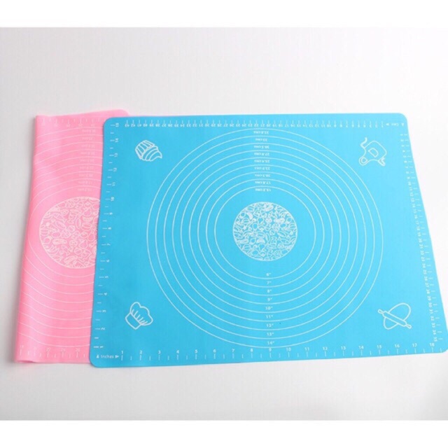 Tấm nhào bột silicon 40x50 (giao màu ngẫu nhiên)