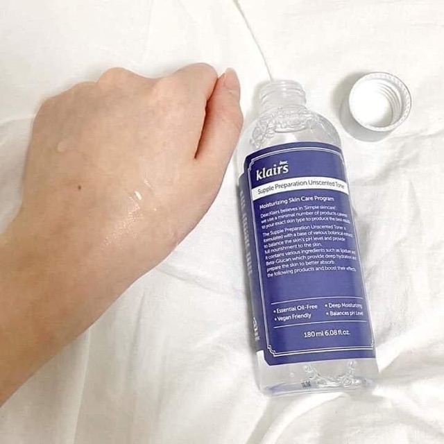 (Sẵn)Nước hoa hồng cấp ẩm ngua  mụn Klairs supple preparation unscented toner (không mùi)/ facial (có mùi thảo mộc) | BigBuy360 - bigbuy360.vn
