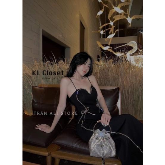 VÁY MAXI BODY 2 DÂY NƠ ĐÁ TRÁI TIM CHUẨN TRÂN ALl kèm ảnh thật
