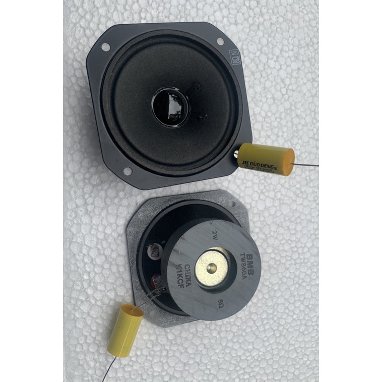 CẶP LOA TREBLE BMB VUÔNG CHINA SỊN LOẠI 2 TỪ CHÍNH HÃNG KÈM TỤ SỊN - GIÁ 2 LOA