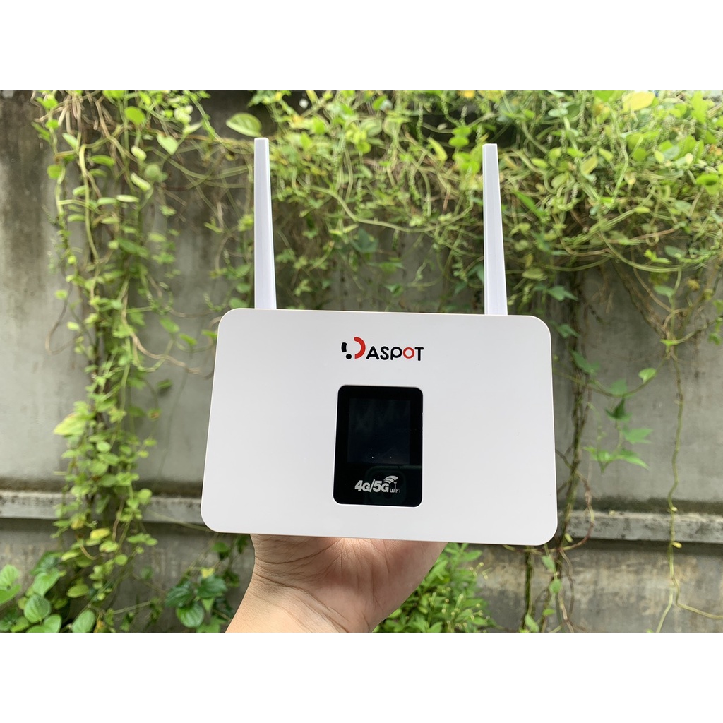 ;[ẢNH THẬT] Bộ Phát Wifi 4G CPE RS860 ASPOT A60– 150Mbps -Hỗ Trợ 1 Cổng LAN/WAN