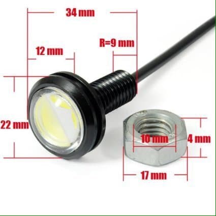 ĐÈN BI CÚC ÁO 2 CHẾ ĐỘ NHÁY VÀ SÁNG