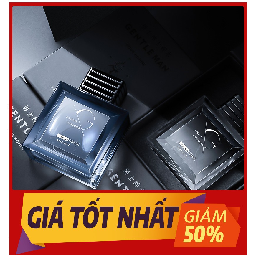 [ Mẫu Mới ] ❤ Nước Hoa Nam Gentleman 50ml Hương Thơm Thanh Mát Cuốn Hút Mọi Ánh Nhìn