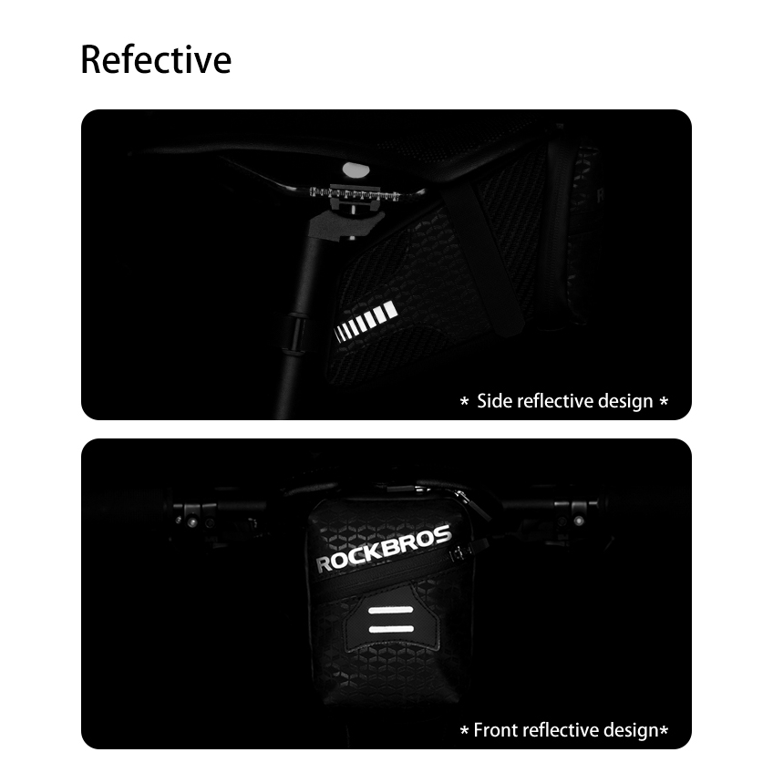 Túi đựng đồ dùng treo yên xe đạp 3D tiện dụng