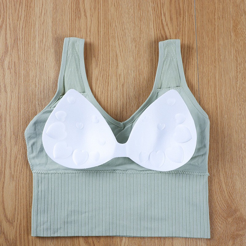 Áo bra nữ chất dệt kim ôm body tôn dáng - áo tập gym tập yoga nữ - áo croptop nữ - Br09 new