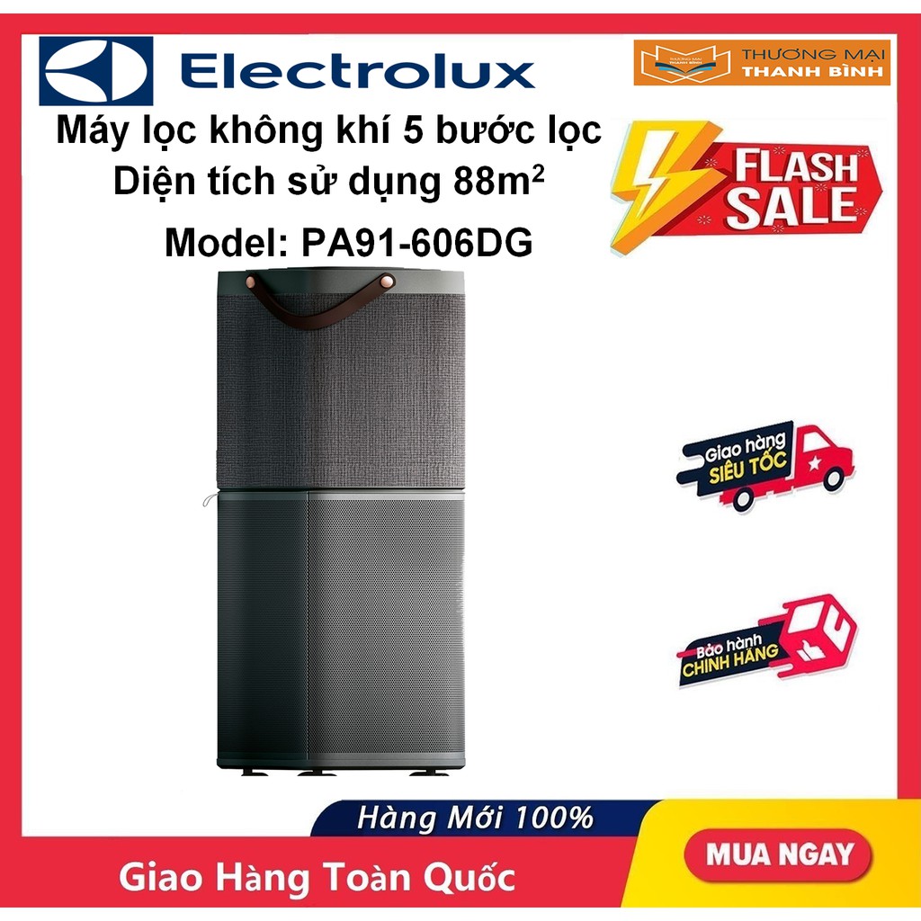 [Mã ELHA10 giảm 6% đơn 5TR] Máy lọc không khí Electrolux Inverter PA91-606DG