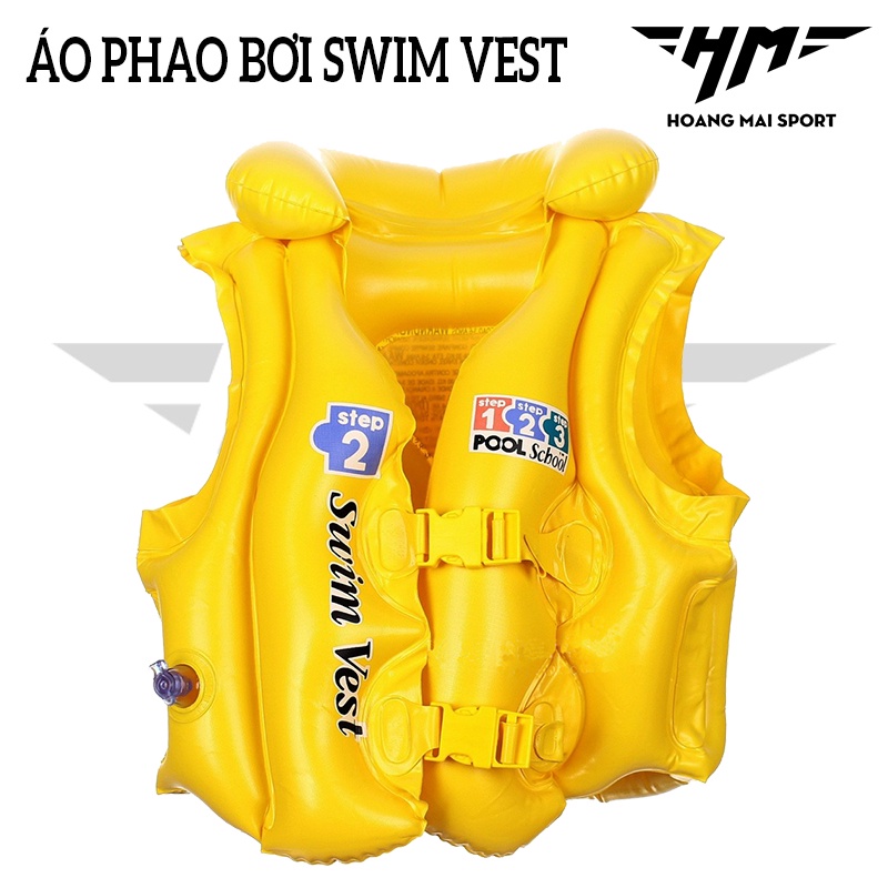 Áo Phao Bơi Swim Vest Đáng Yêu Cho Bé 3- 8 tuổi