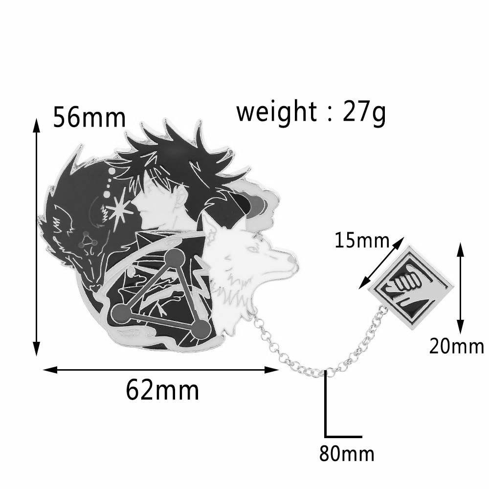 Huy Hiệu Cài Áo Hình Anime Nhật Bản 9 Kiểu