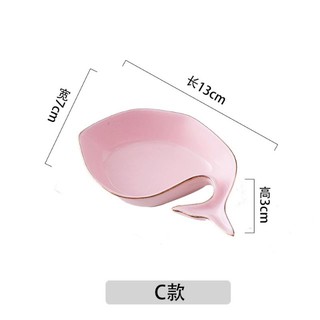 Đĩa Sứ Ăn Dặm Hình Vây Cá