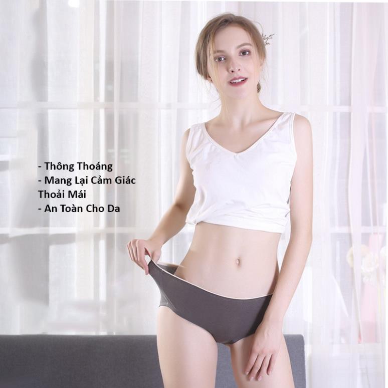 Quần Lót Nữ ( Được Chọn Màu ) Chất Liệu Cotton, không Đường May CT-09 | BigBuy360 - bigbuy360.vn