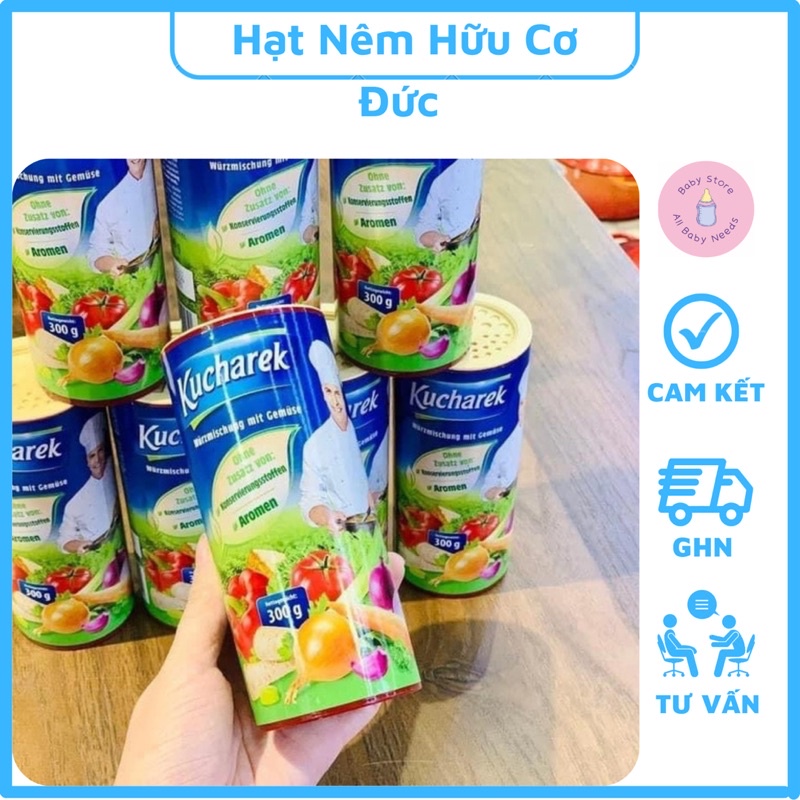 Hạt Nêm Rau Củ Hữu Cơ Kucharek Đức Date 2023