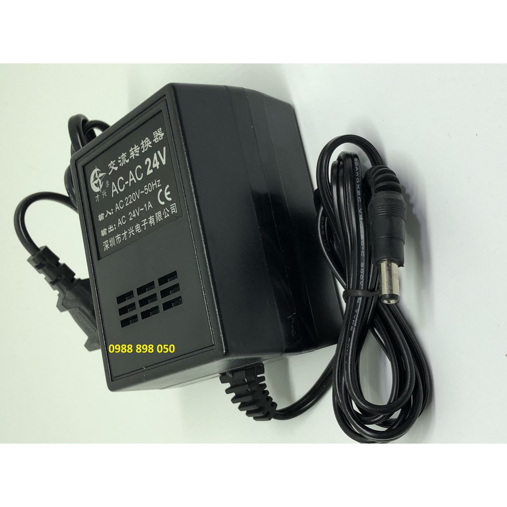 Adapter ac 24v 1000ma (24vac1a)