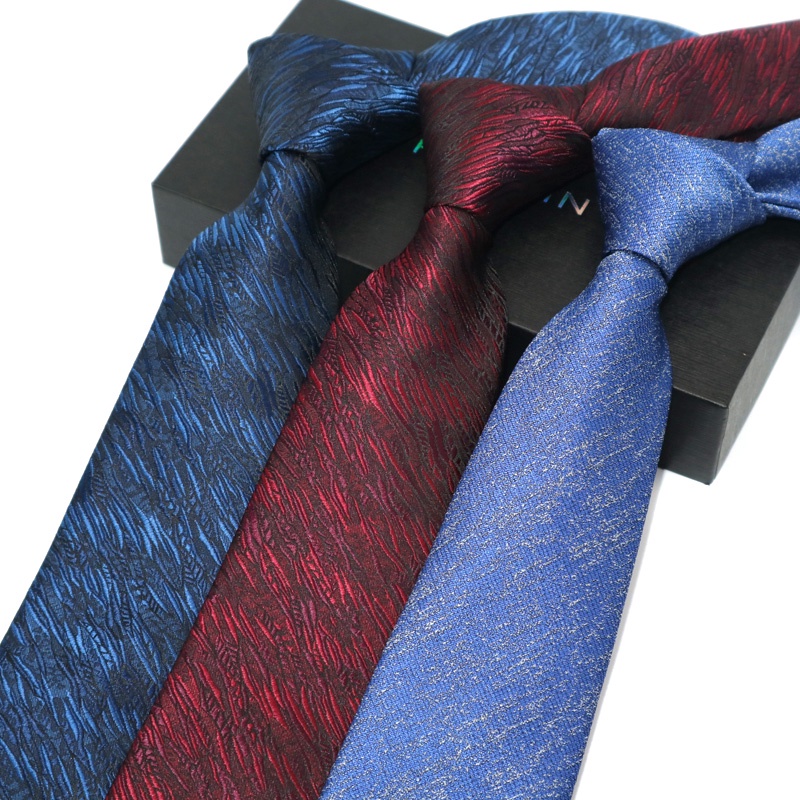 Cà Vạt 7CM Họa Tiết Sọc Chấm Bi Phong Cách Vintage Sang Trọng Cho Nam