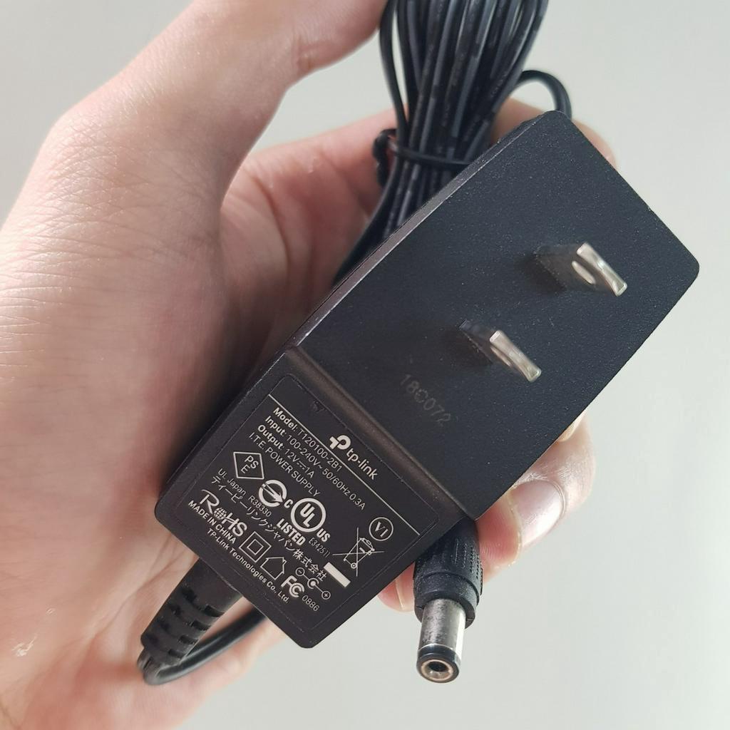 Nguồn Adapter 12V1A 5.5x2.1MM chính hãng TPlink dùng cho thiết bị quạt modem wifi - ShopLinhKienM2M