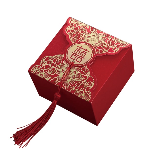 Combo 20-30-50 HỘP quà cưới đựng bánh kẹo size 8x8