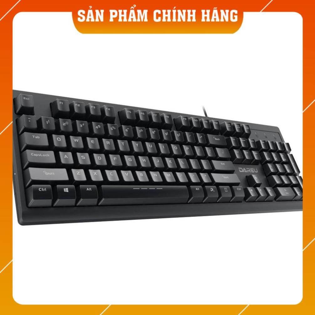Bàn phím Dareu LK135 - Màu đen - Chống nước tuyệt đối - Chính hãng BH 24 tháng