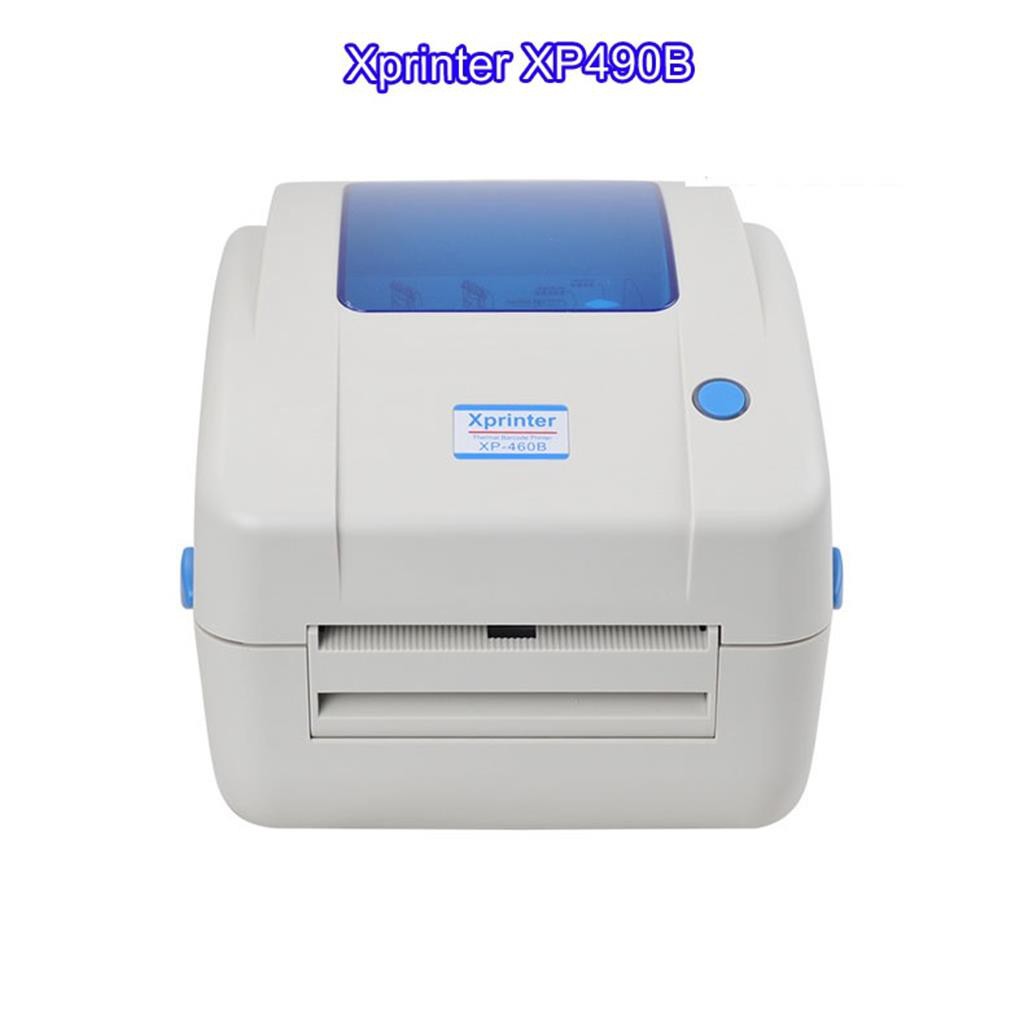 Máy in đơn hàng TMĐT Xprinter XP 490B in phiếu giao hàng tem vận chuyển bằng công nghệ in nhiệt không dùng mực -dc3907