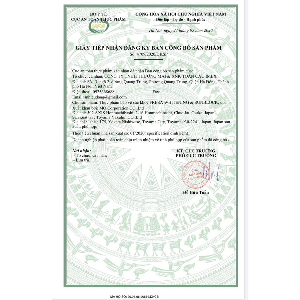 [CHÍNH HÃNG] Viên uống trắng da và chống nắng nội sinh Fresa | BigBuy360 - bigbuy360.vn