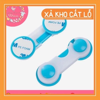 bf Khóa tủ lạnh, móc gài tủ lạnh, tủ quần áo chống mở siêu rẻ tiện lợi giữ an toàn cho bé