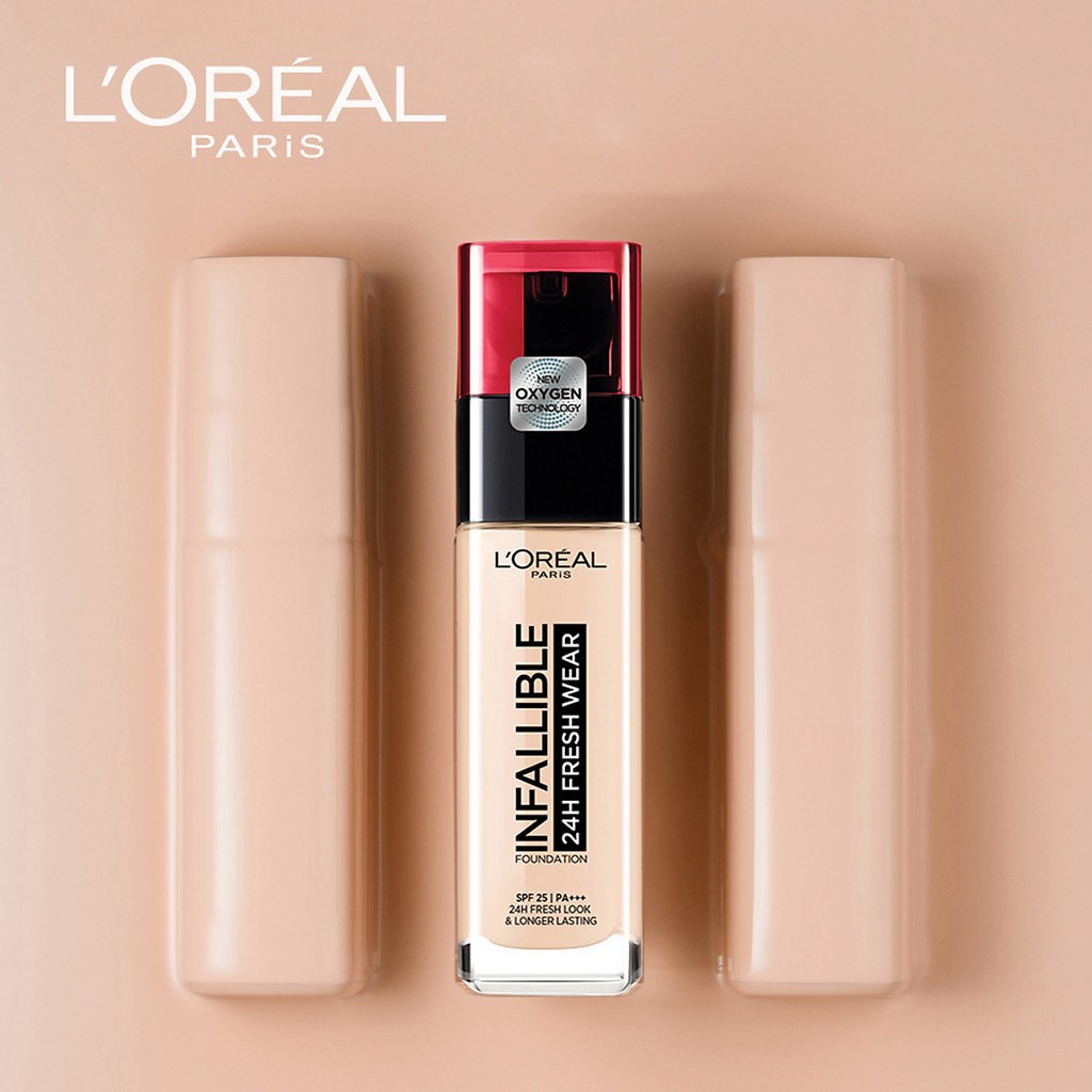 Kem nền Loreal Infallible 24h Fresh Wear (tone 120 Vanilla)