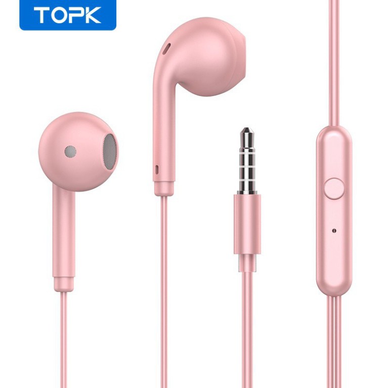 [gg5]  Tai Nghe Nhét Tai Topk F17 Cho Iphone Android với Điều Khiển Âm Lượng Và Jack Cắm 3.5mm 2 15