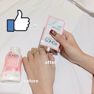Combo Phấn Ponds + Kem + Hộp Đựng Phấn
