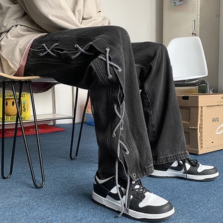 Quần thể thao ống đứng phong cách hip hop đường phố Hàn Quốc thời trang cho nam size M-3XL