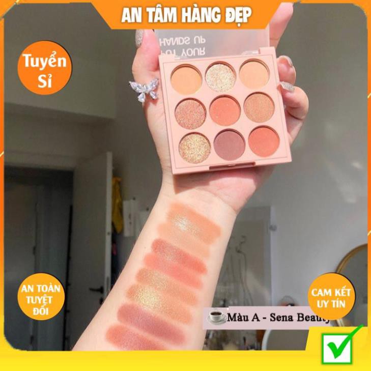 Bảng Phấn mắt Hàng Nội Địa Trung Sweet Mint 9 Ô Phấn Lâu Trôi Bền Màu Mỏng Mịn Nhẹ KING DC | BigBuy360 - bigbuy360.vn